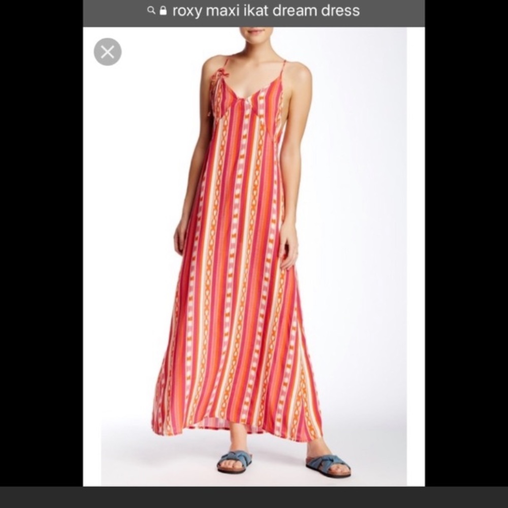 NWT Roxy Maxi Ikat Dream Dress Size Small